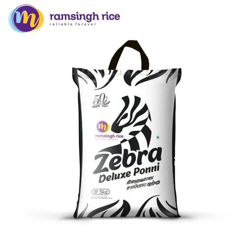 Ramsingh Zeebra Delux ponni Rice 5kg / ராம்சிங் ஜீப்ரா டீலக்ஸ் நாட்டு பொன்னி 5kg